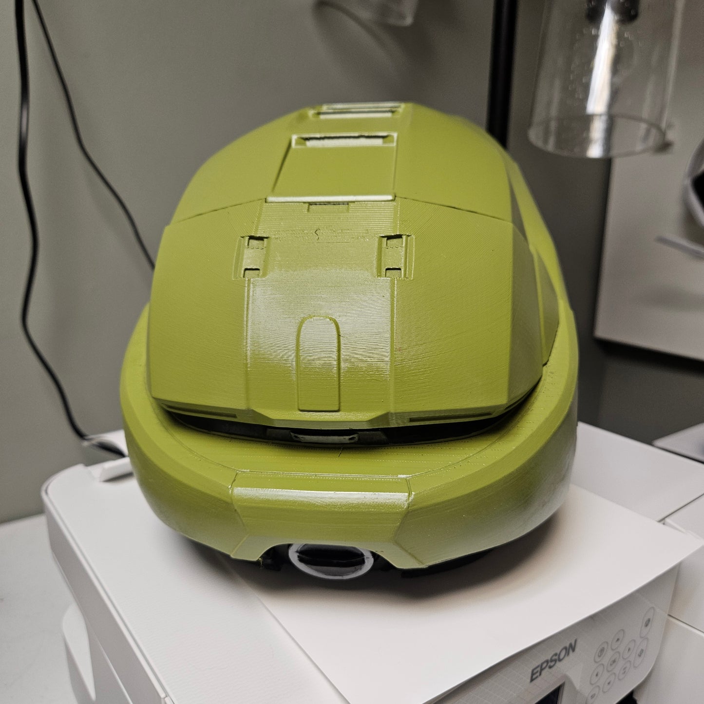 Halo inspired Helmet for cosplay events or halloween