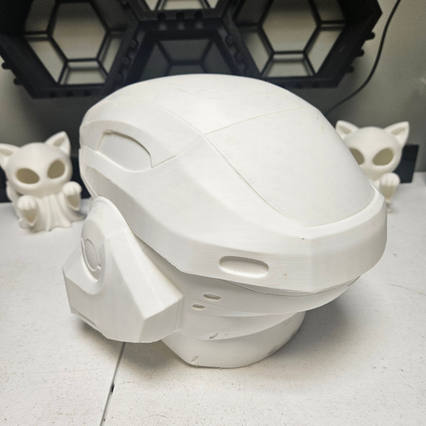 HALO inspired fan made helmet noble  (RAW PRINT)