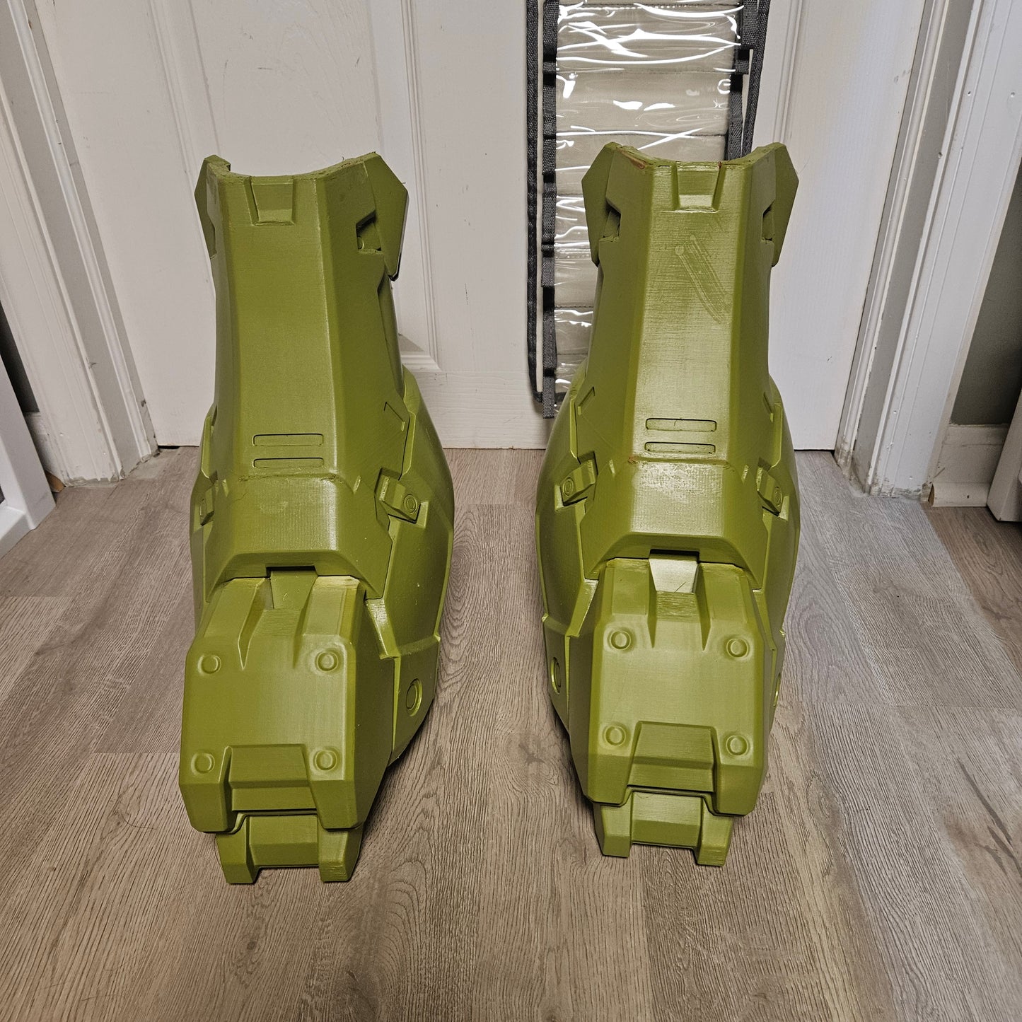 Fan inspired halo calves 3d printed left and right with knees (sold as set)