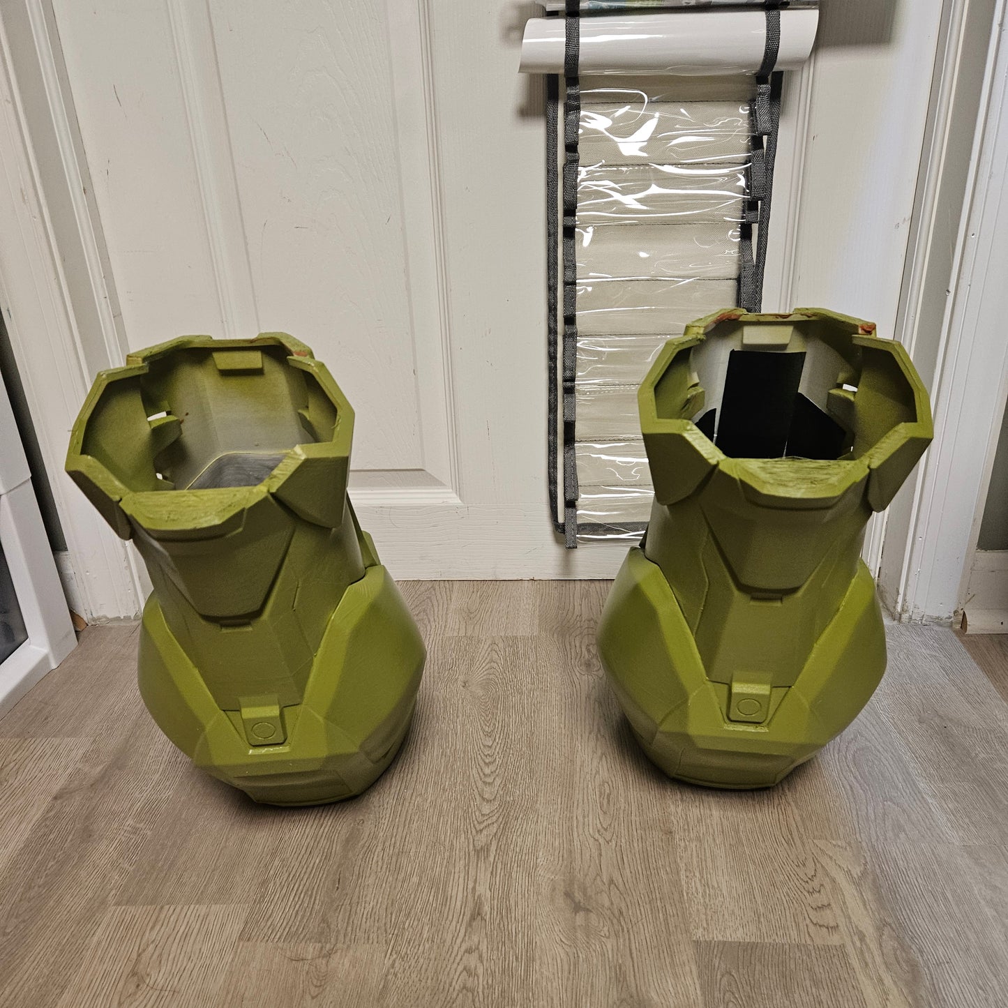 Fan inspired halo calves 3d printed left and right with knees (sold as set)