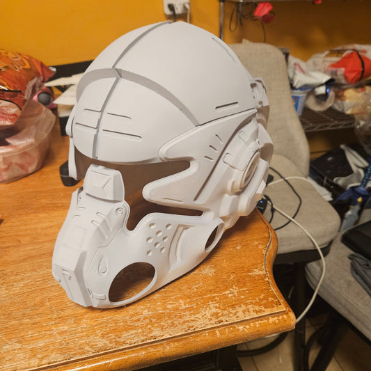 Titan Falls Fan Inspired Helmet  (Made to order) 1 week production